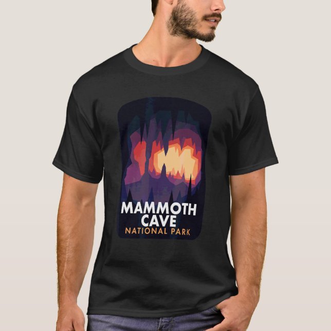 Camiseta Parque nacional de las Cuevas Mammoth (Anverso)