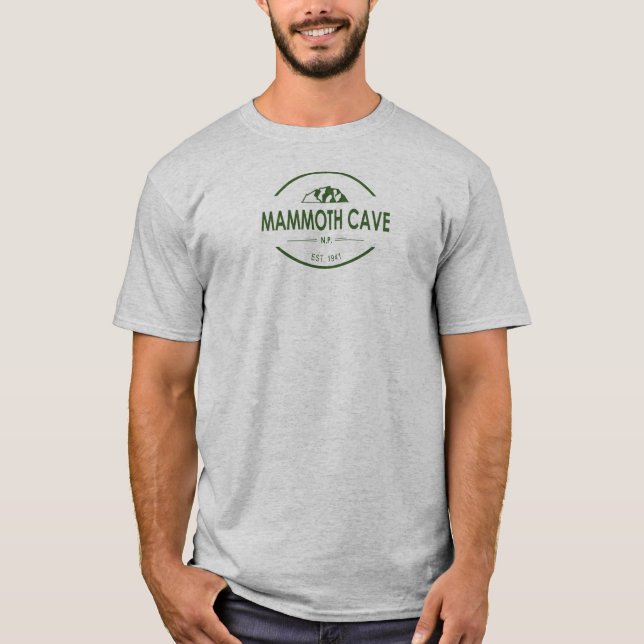 Camiseta Parque nacional de las Cuevas Mammoth (Anverso)