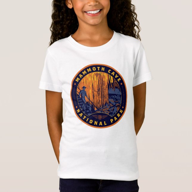 Camiseta Parque nacional de las Cuevas Mammoth (Anverso)