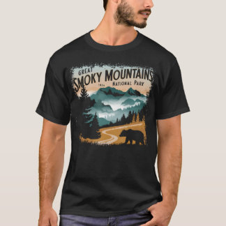 Camiseta Parque Nacional de las Grandes Montañas Humeantes