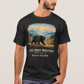 Camiseta Parque Nacional de las Grandes Montañas Humeantes