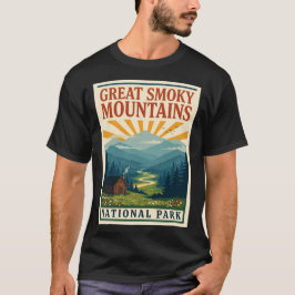 Camiseta Parque Nacional de las Grandes Montañas Humeantes