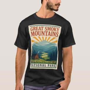 Camiseta Parque Nacional de las Grandes Montañas Humeantes