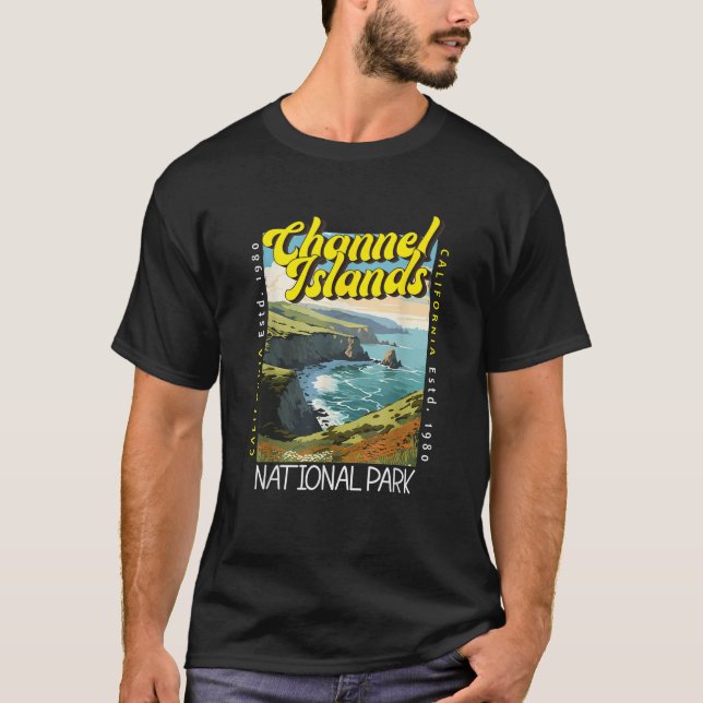 Camiseta Parque nacional de las Islas del Canal Distreses d (Anverso)