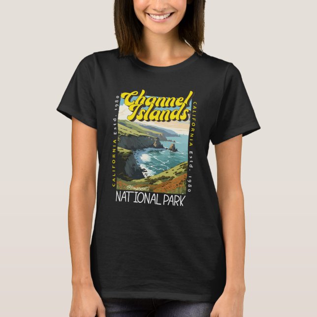 Camiseta Parque nacional de las Islas del Canal en peligro  (Anverso)