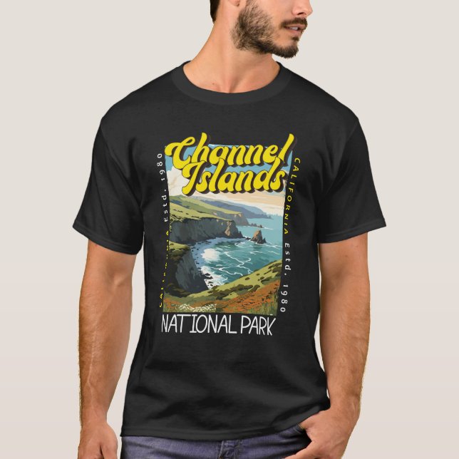 Camiseta Parque nacional de las Islas del Canal en peligro  (Anverso)
