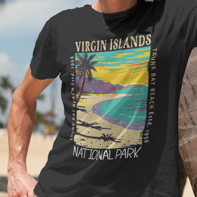 Camiseta Parque nacional de las Islas Vírgenes Bahía de tro (Subido por el creador)