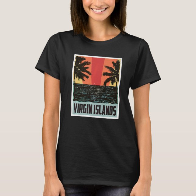 Camiseta Parque nacional de las Islas Vírgenes de St. John  (Anverso)