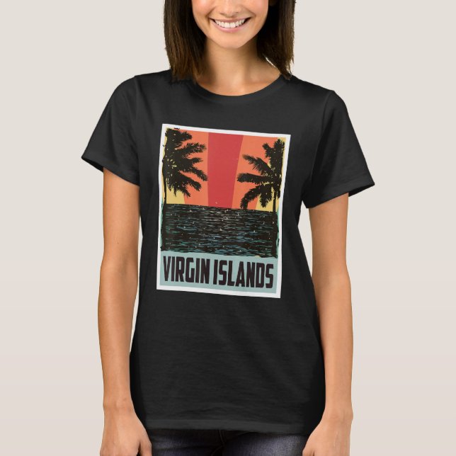 Camiseta Parque nacional de las Islas Vírgenes de St John S (Anverso)