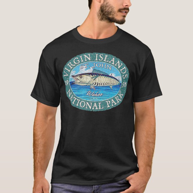 Camiseta Parque nacional de las Islas Vírgenes JCombs St Jo (Anverso)