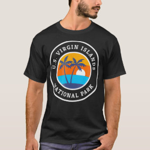 Camiseta Parque nacional de las Islas Vírgenes Retro T Shir