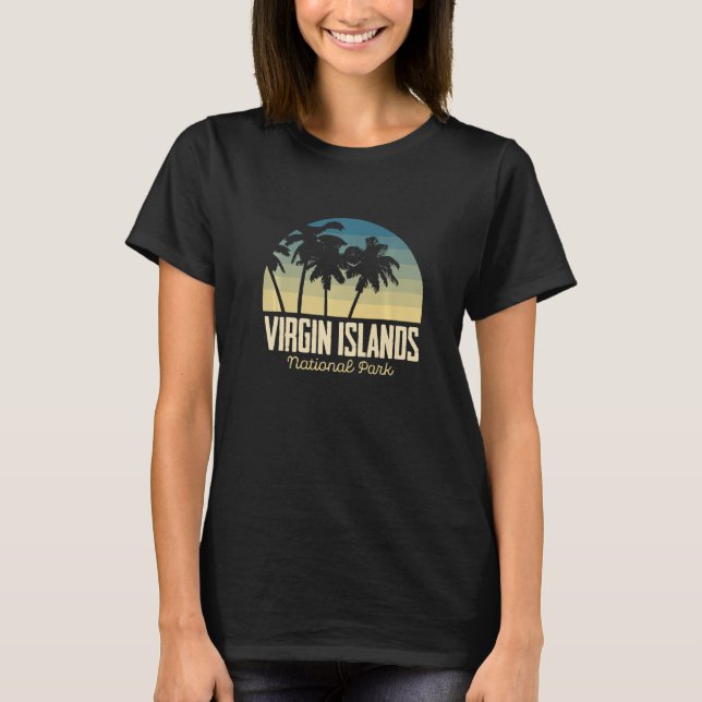 Camiseta Parque nacional de las Islas Vírgenes S. (Anverso)