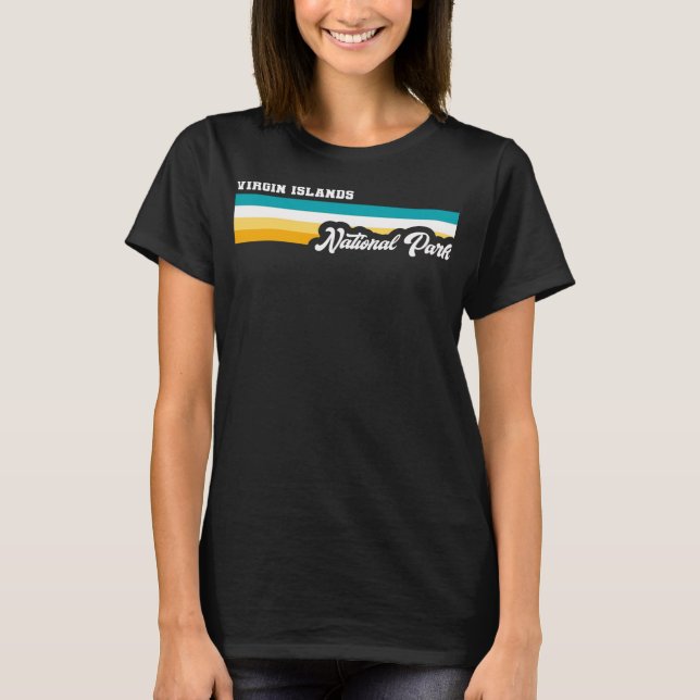CAMISETA PARQUE NACIONAL DE LAS ISLAS VIRGINAS (Anverso)
