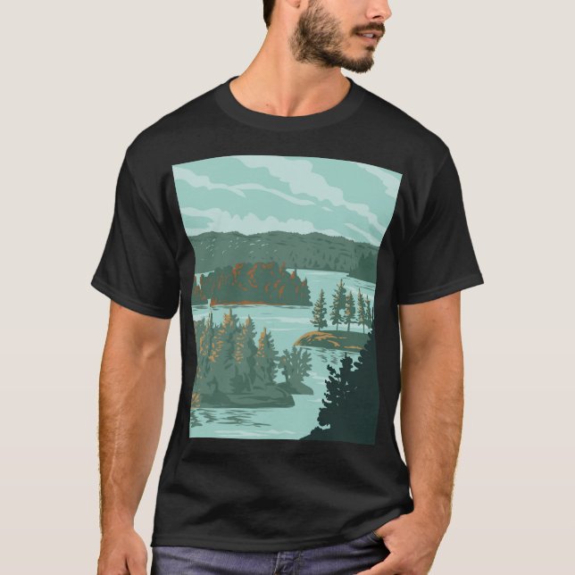 Camiseta Parque nacional de las Mil Islas (Anverso)