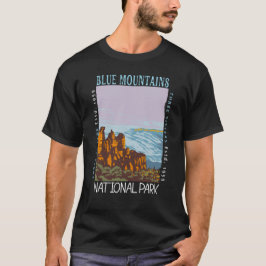 Camiseta Parque nacional de las Montañas Azules Australia c