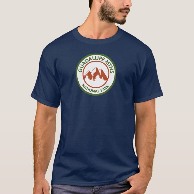 Camiseta Parque nacional de las Montañas Guadalupe (Anverso)