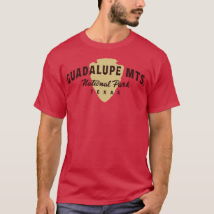 Camiseta Parque nacional de las Montañas Guadalupe Arqueado