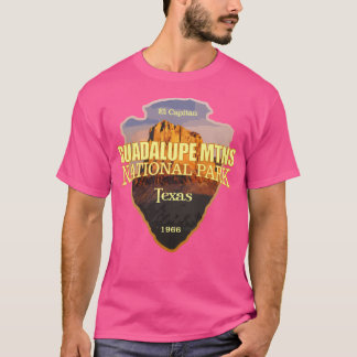 Camiseta Parque nacional de las Montañas Guadalupe (Arrowhe
