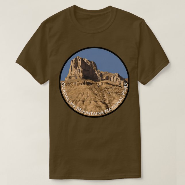 Camiseta Parque nacional de las montañas Guadalupe ClassicC (Diseño del anverso)