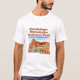 Camiseta Parque nacional de las Montañas Guadalupe, Texas
