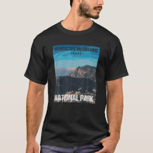 Camiseta Parque nacional de las Montañas Guadalupe Texas Po