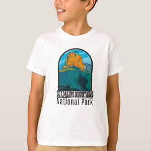 Camiseta Parque nacional de las Montañas Guadalupe Texas V