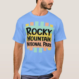 Camiseta Parque nacional de las Montañas Rocosas