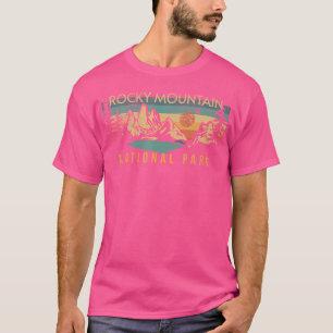 Camiseta Parque nacional de las Montañas Rocosas
