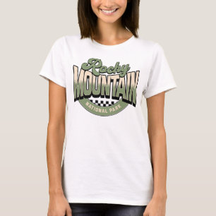 Camiseta Parque nacional de las Montañas Rocosas