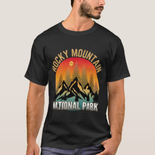 Camiseta Parque nacional de las Montañas Rocosas