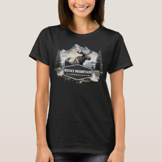 Camiseta Parque nacional de las Montañas Rocosas