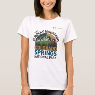 Camiseta Parque Nacional de las Montañas Rocosas de Colorad