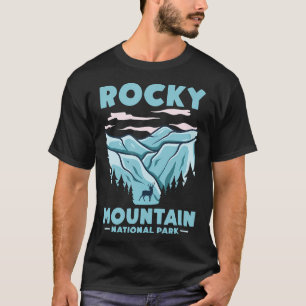 Camiseta Parque nacional de las Montañas Rocosas, Moose Dee
