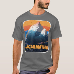 Camiseta Parque nacional de las montañas Sagarmatha, Everes