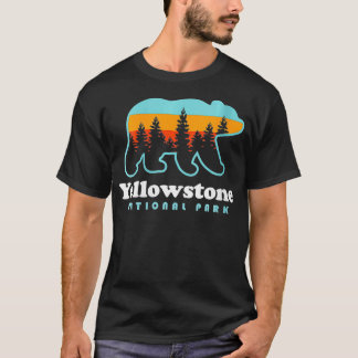 Camiseta Parque nacional de las mujeres Yellowstone Hombres