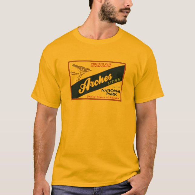 Camiseta Parque nacional de los arcos (Anverso)
