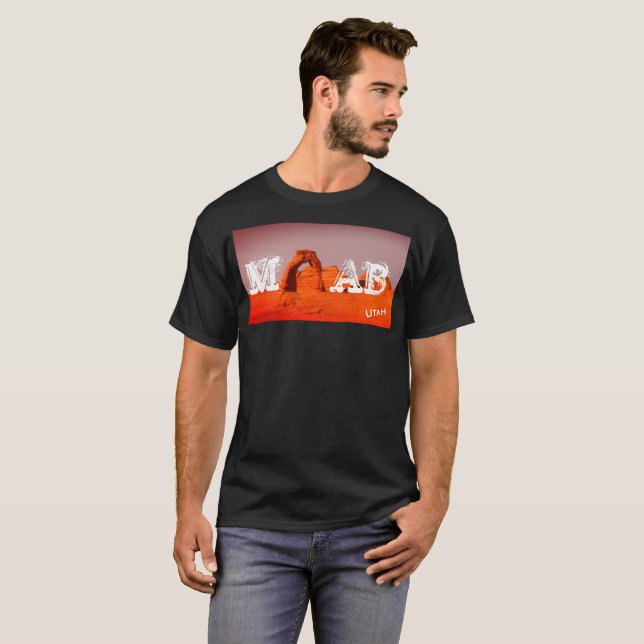 Camiseta Parque nacional de los Arcos de Utah (Anverso completo)