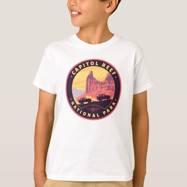 Camiseta Parque nacional de los arrecifes del Capitolio (Anverso)