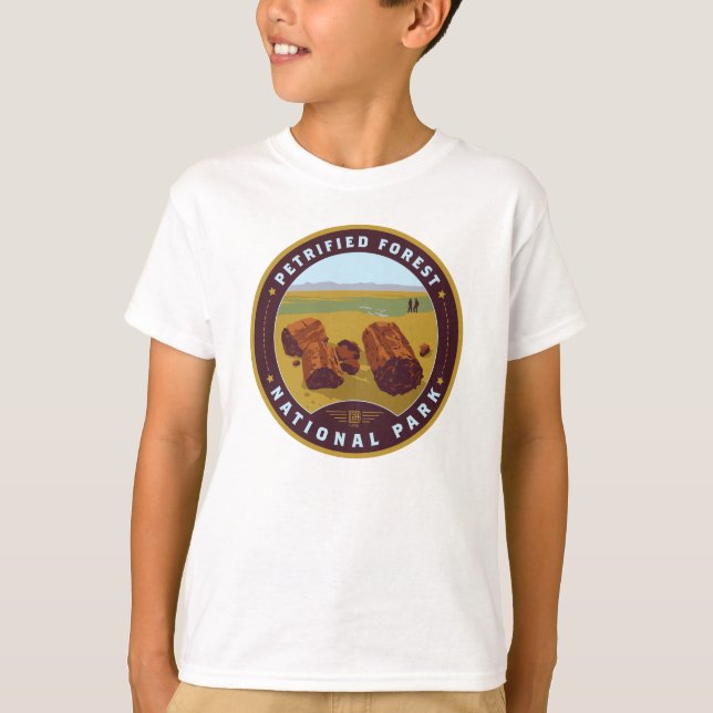 Camiseta Parque nacional de los bosques petrolíferos (Anverso)