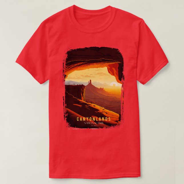 Camiseta Parque nacional de los Cañones 1 (Diseño del anverso)
