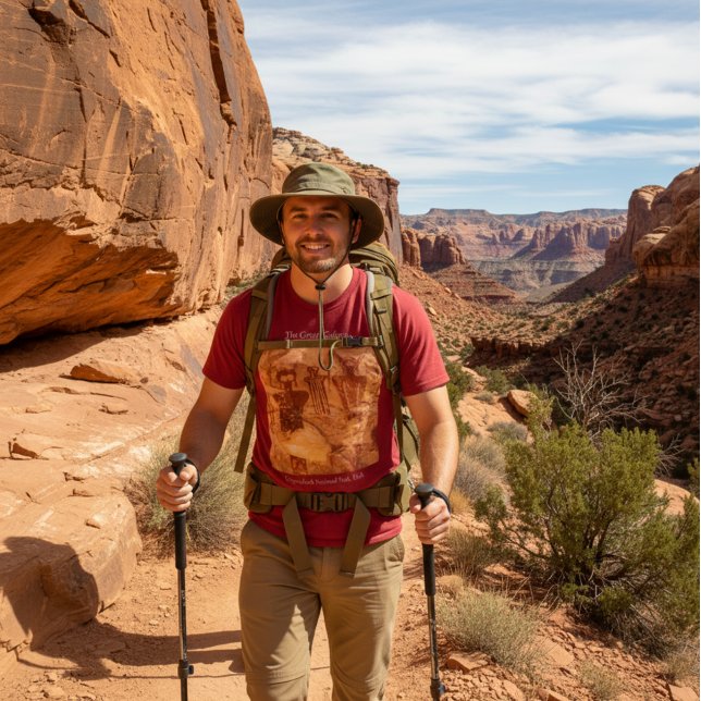 Camiseta Parque nacional de los Cañones Arte de Rock del Ca (Subido por el creador)