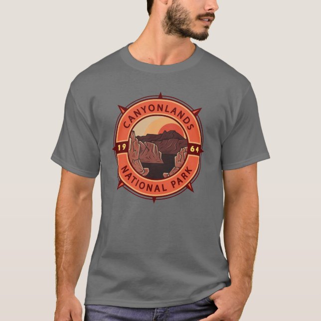Camiseta Parque nacional de los Cañones Emblema de la brúju (Anverso)