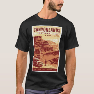 Camiseta Parque nacional de los Cañones Vintage, Utah - Sha