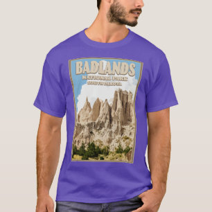 Camiseta Parque nacional de los Estados Unidos Dakota del S