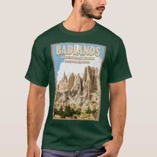 Camiseta Parque nacional de los Estados Unidos Dakota del S