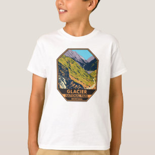 Camiseta Parque nacional de los glaciares en la calle Sun
