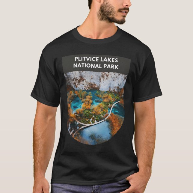 Camiseta Parque nacional de los Lagos de Plitvice (Anverso)