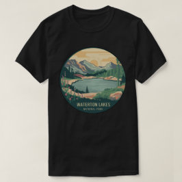 Camiseta Parque nacional de los Lagos de Waterton