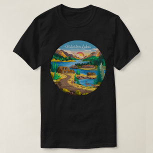 Camiseta Parque nacional de los Lagos de Waterton