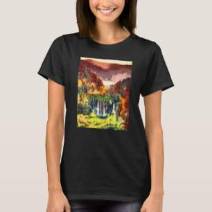 Camiseta Parque nacional de los lagos Plitvice - Croacia